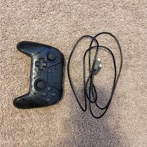 Black Nintendo Wireless Game Controller